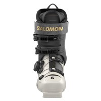 Salomon S/Pro Supra S BOA 105 W Ski Boots - Women's - Gray Aurora / Black / Gold Met - Front