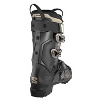 Salomon S/Pro Supra S BOA 85 W Ski Boots - Women's - Black / Beluga Met / Light Bronze Met - Angled