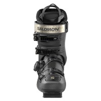 Salomon S/Pro Supra S BOA 85 W Ski Boots - Women's - Black / Beluga Met / Light Bronze Met - Front