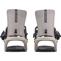 Salomon Rhythm Snowboard Bindings - Unisex - Warm Grey
