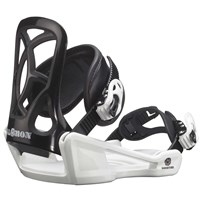 Salomon GoodTime Snowboard Bindings - Youth - Black/White