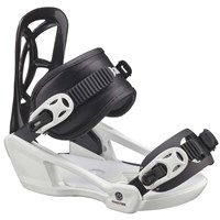 Salomon GoodTime Snowboard Bindings - Youth - Black/White