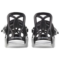 Salomon GoodTime Snowboard Bindings - Youth - Black/White