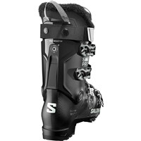 Salomon S/Pro Delta 90 W Ski Boots - Women's - Black / Black / Clearly Aqua - Angled