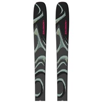 Salomon QST 100 Skis - Unisex - Black / Iceberg Green / Equipe Red - Tips