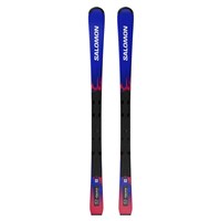 Salomon Equipe FIS SL Jr Skis - Youth - Raceblue / Er / Sil - Topsheet