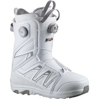 Salomon Launch Boa SJ Boa Snowboard Boots - Men's - White / White / Alloy