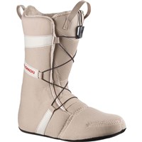 Salomon Ivy Boa SJ Boa Snowboard Boots - Women's - Almond Milk / White Pepper / Haute Red