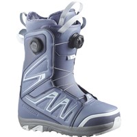 Salomon Ivy Boa SJ Boa Snowboard Boots - Women's - Grisaille / Ballad Blue / Steel Gray