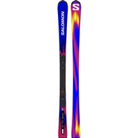 Salomon Equipe FIS SL Ski - Unisex - Raceblue / Er / Sil - Top and Base
