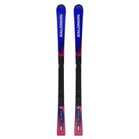 Salomon Equipe FIS SL Ski - Unisex - Raceblue / Er / Sil - Topsheet