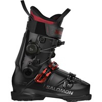 Salomon S/Pro Alpha C BOA 120 Ski Boots - Men's - Black / Samba Met / Dark Grey Met - Outside