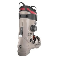 Salomon S/Pro Alpha C BOA 110 Ski Boots - Men's - Roasted Cashew / Black / Samba Met - Angled