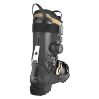 Salomon S/Pro Alpha C BOA 95 W Ski Boots - Women's - Black / Gold Met / Dark Grey Met - Angled