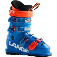 Lange RSJ 65 Ski Boot - Youth - Vibrant Blue - Angled outside