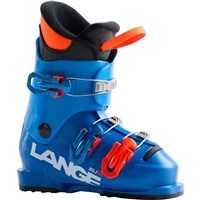 Lange RSJ 50 Ski Boot - Youth - Vibrant Blue - Angled outside