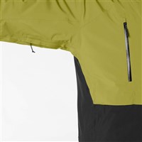 Salomon Brilliant 2.0 Jacket - Men's - Cardamon Seed / Deep Black - pit zip