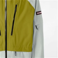 Salomon Venom Full Zip Shell Jacket - Men's - Wrought Iron / Cardamon Seed