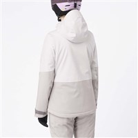 Salomon Highland Jacket - Women's - White Sand / Silver Cloud - Open