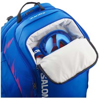 Salomon Go To Snow 90 Boot Bag - Race Blue / Fiery Red / Safety Yellow - Top