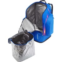 Salomon Go To Snow 90 Boot Bag - Race Blue / Fiery Red / Safety Yellow - Open