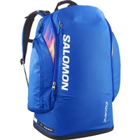 Salomon Go To Snow 50 Boot Bag - Race Blue / Fiery Red / Safety Yellow - Front