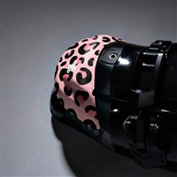 Bootcap 2.5 Ski Boot Insulated Toe Cover - Pink Leopard - top single