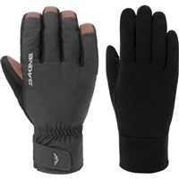 Dakine Scout 2.0 Short Gloves - Men's - Carbon Heather / Soft Silt / Silver Lining