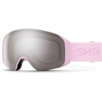Smith 4D Mag S Goggle - Pink Frost Frame w/ CP Sun Platinum Mirror + CP Storm Blue Lenses (M007603VM995T) - GOGGLE
