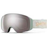 Smith 4D Mag S Goggle - Soft Grass Waves Frame w/ CP Sun Platinum Mirror + CP Storm Blue Lenses (M007603VQ995T) - GOGGLE