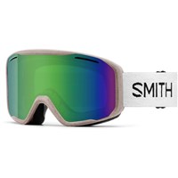 Smith Blazer Goggle - Raw ReNU Undyed Frame w/ Green Sol-X Mirror Lens (M007783WB99C5)