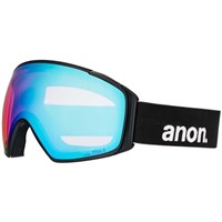 Anon M4S Toric Goggles + Bonus Lens + MFI Face Mask - Black Frame w/ Perceive Variable Blue Lens (2357814Z53)