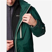 Marmot KT GORE-TEX Component Jacket - Men's - Pine Forest - Inner Zipper