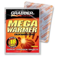 Grabber Mega Warmer 18 Hour Disposable Hand Warmer - Single Pack