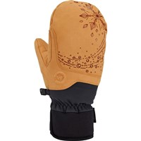 Gordini MTN Crew Artist Mitts - Women's - Tan Black Snowflake - Back