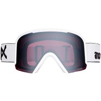 Anon Nesa S Goggles + Bonus Lens - White Frame w/ Perceive Sunny Onyx + Perceive Cloudy Burst Lenses (3054910Z59)
