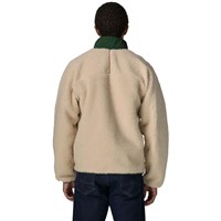 Patagonia Classic Retro X Jacket - Men's - Dark Natural w/Treeline Green - Back