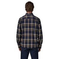 Patagonia Fjord Flannel Shirt - Men's - Crossing / New Navy - Back