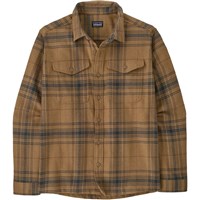 Patagonia Fjord Flannel Shirt - Men's - Dissolve / Slab Khaki - Front