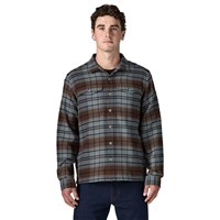 Patagonia Fjord Flannel Shirt - Men's - Rising Storm / Blue Sage - Front