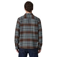 Patagonia Fjord Flannel Shirt - Men's - Rising Storm / Blue Sage - Back