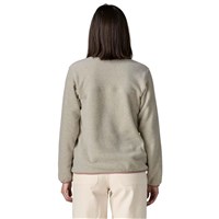 Patagonia Lightweight Synchilla Snap-T Fleece Pullover - Women's - Oatmeal Heather w/Moonrise Taupe - Back