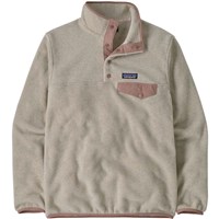 Patagonia Lightweight Synchilla Snap-T Fleece Pullover - Women's - Oatmeal Heather w/Moonrise Taupe - Lone