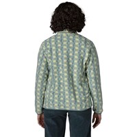 Patagonia Lightweight Synchilla Snap-T Fleece Pullover - Women's - Sun Quilt / Blue Sage - Back