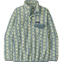 Patagonia Lightweight Synchilla Snap-T Fleece Pullover - Women's - Sun Quilt / Blue Sage - Lone