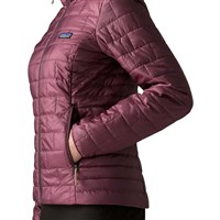 Patagonia Nano Puff Jacket - Women's - Berry Fig - Side