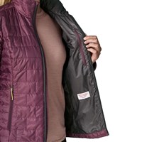 Patagonia Nano Puff Jacket - Women's - Berry Fig - Open