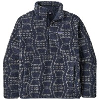 Patagonia Retro-X P/O - Men's - Snowshoe Hare / New Navy - Lone