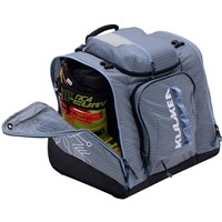 Kulkea Powder Trekker Ski Boot Backpack 52L - Lilac Stripes / Indigo / Ice Blue