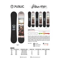 Public Disorder Freestyle Snowboard - Men's - 152